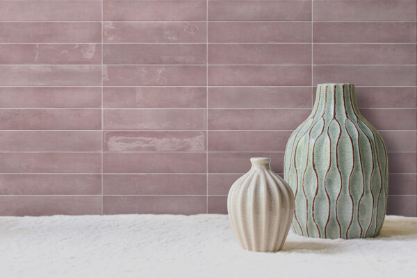 Carreaux Type Métro Symphony PINK 5X25